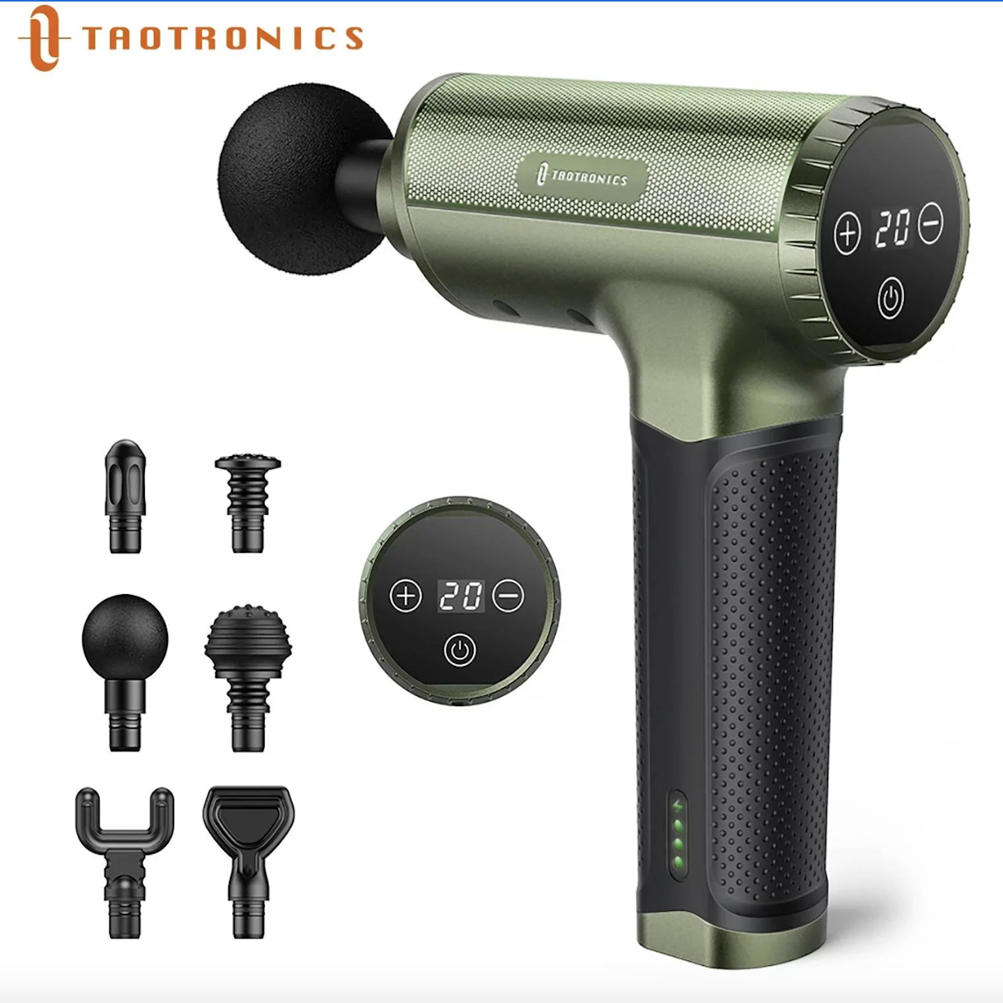 Taotronics Massage Gun Render